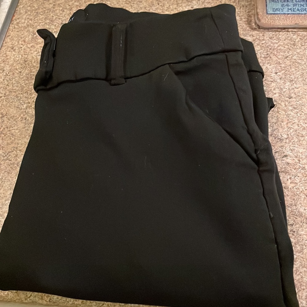 Fit Sight Woman’s Black Slim Fit Pants Sz 14 - Picture 8 of 8